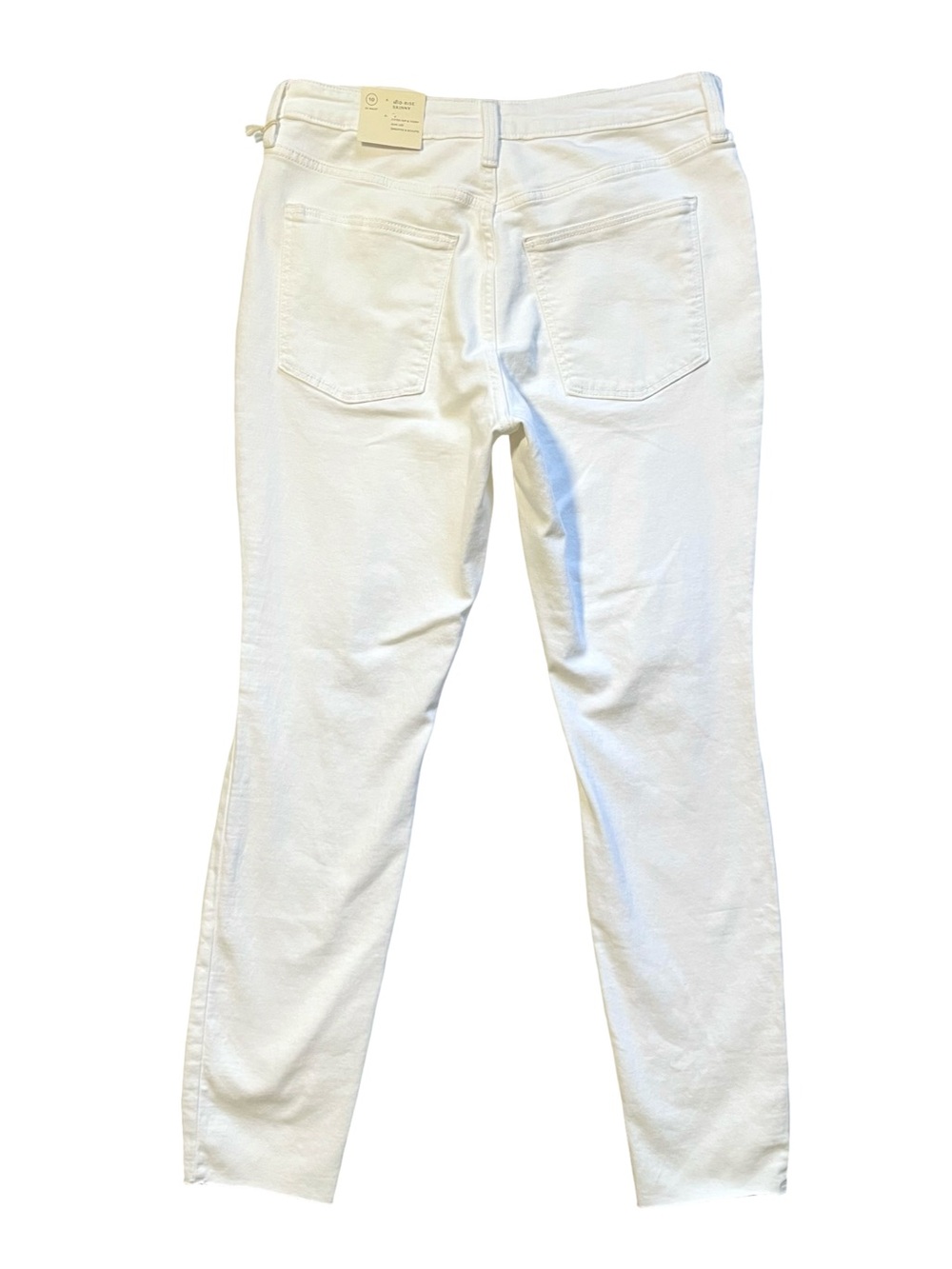 Universal Thread White Mid-Rise Distressed Skinny Jeans Size 10/30 NWT - Picture 6 of 6